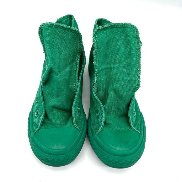 Converse Chuck Taylor All Star Hi 'Monochrome Bosphorus Green Big Kid Size 13.5 - Picture 5 of 13